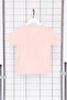 Girl Light Pink Strawberry Pattern Sequined Cotton Knitted Short Sleeve T-Shirt Tkdss24Ts00007 - 7