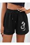 Women's Dragon Printed Shorts
