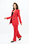 Women's Palazzo Trousers Jacket Set 0111-23 - 2