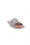 Genuine Leather Women's Slippers with Laser Detail - 32353244 - 3