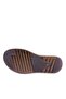 Women's Cross Strap Velcro Sandals Beige Silver Genuine Leather 4113243 - 5