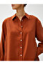 Back Detailed Modal Shirt Long Sleeve - 5