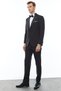 Men's Suit - Groom Suit, Fixed Fluid Collar, 3737DSS - 2