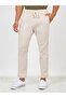 Cotton Slub Relaxed Fit Ankle Length Pant
