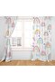 Colorful Rainbows Patterned Children's Room Background Curtain (Single Wing Pricing) - 3