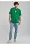 Printed Green T-Shirt Loose Fit / Loose Relaxed Fit0612153-71696 - 2