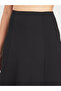High Waist A-Line Midi Skirt - 3