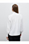 Scarf Collar Blouse Long Sleeve - 4