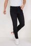 Men's Black Nail Skkiny Fit Lycra Skinny Leg Jeans - 2