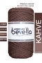 Premium 3 Twisted Cotton Macrame Rope 3 mm 250 Gr Brown