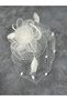 Stylish Bridal Wedding Hat Feathered Bridal Cap for Wedding - 5