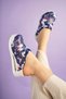 Patterned Air Sole Wedge Heel Orthopedic Hospital Nurse Women's Slippers - 2