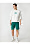 Basic Canvas Shorts with Button Detail and Pockets