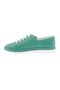 Women's Lace-Up Comford Shoes Grass Green Genuine Leather 6133222 - 3