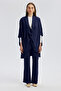 Collar draped tunic