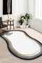 Machine Washable Non-Slip Base Stain Resistant Cut Living Room Carpet Kitchen Carpet and Runner