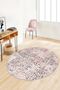 Digital Printing Washable Non-Slip Base Round Kitchen Carpet Living Room Carpet