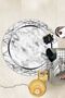Digital Printing Washable Non-Slip Base Black Round Living Room Carpet Kitchen Carpet Runner - 2