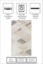 Machine Washable Non-Slip Sole Stain Resistant Living Room Rug Kitchen Rug Balcony Rug and Runner Rug - 3
