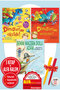 Alfa Kalem + Timothy Knapman 3 Book Set (Dinosaurs at School!-In the Market!-My Adventure-Filled Man)