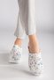 Air Sole Wedge Heeled Orthopedic Hospital Nurse Women's Sabo Slippers Floral - 3