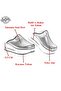 Wedge Heeled Orthopedic Hospital Nurse Women's Slippers with Teddy Bear Pattern - 2