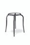 6 Pieces Colorful Thai Feather Claret Red Nickel Plated Octopus Stool Kitchen Stool Iron Stool - 2