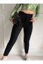 Venom Women's Super High Waist Non-Fading Black Comfort Lycra Boyfrend Mom Jeans - 4