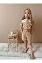 Yigit Boutique - Girl's Shorts Set with Lace Collar