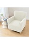 Berjer Single Seat Cover Sofa Cover Elastic Flexible Square Pattern - 3