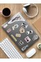 Vintage & Retro Themed Phone, Tablet, Laptop, Notebook, Diary, Agenda PVC Sticker Set - 8