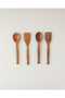 Pure Wooden Iroco 2-Piece Serving Supplies Brown - 4