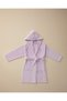Lilac Unicorn Velvet - 100% Cotton Children's Bathrobe