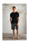 Weekend Fashion Combed Cotton Men's Pajama Set Anthracite - 2
