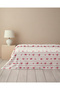 Flower Line Single Pink Pique