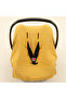 Muslin Stroller Sheet or Cover - Mustard Muslin