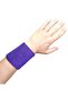 Unisex Purple Sports Towel Hand Wristband - 2