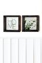 Living Room, Eucalyptus Home Written Wooden Framed Painting Set - 5