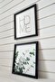 Living Room, Eucalyptus Home Written Wooden Framed Painting Set - 3