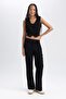 Wide Leg High Waist Standard Length Pants B0786Ax23Au - 4