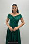 Boat Neck Midi Dress - 3