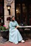 Long Summer Dress with Stripes - 3