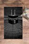 Digital Printed Washable Kaaba Motif Stylish Design Prayer Rug Prayer Mat 70X130 - 4