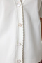 Women's White Stylish Buttoned Seasonal Knitwear Cardigan Ow00043 - 9