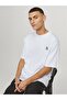 Jcotrıangle Tee Ss Crew Neck Sn Men's T-Shirt 12253435 White - 3