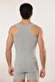 700 3-pack Cotton Lycra Sports Men's Undershirt - Gray