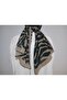Soft Crinkle Zebra Pattern Shawl - 3