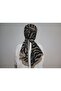 Soft Crinkle Zebra Pattern Shawl - 2