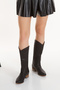 8012 Women's Genuine Leather Summer Drawing Boots - 2