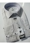 Classic Long-Sleeved Cotton Shirt with Pockets